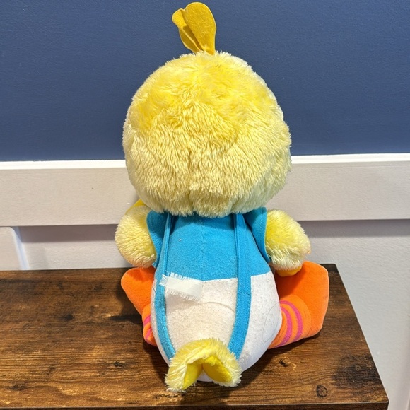 Vintage Playskool Sesame Street Baby Big Bird Plush 14.5" Crinkle Rattle Squeak - Picture 9 of 11